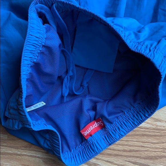 Authentic Supreme Light Blue Warm Up Pant FW18 - Picture 6 of 8